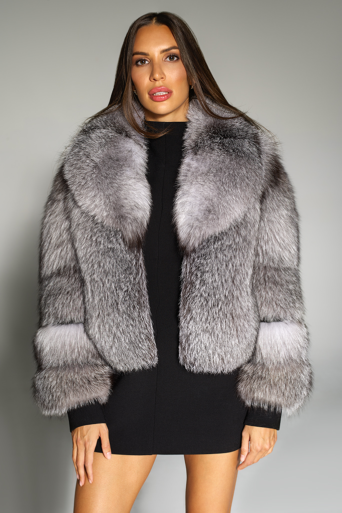 Haina de blana de Vulpe Frost, G model, Carolina Design x BLD