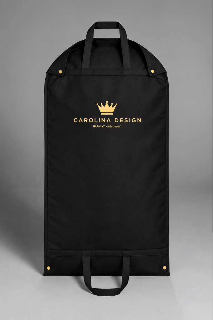 Husa textila pentru transportul blanurilor si hainelor din piele naturala, Carolina Design